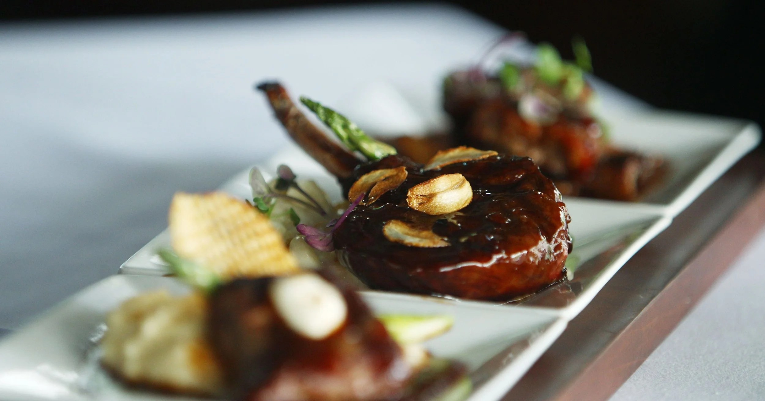 A selection of dishes at Flight